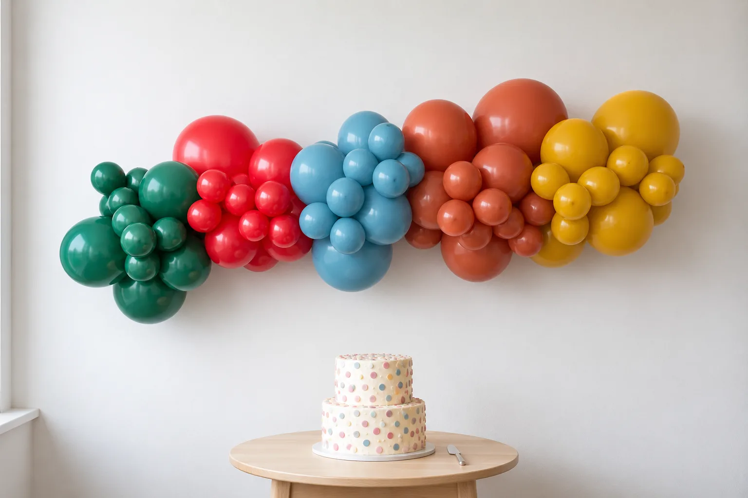 Grab and Go balloon garland